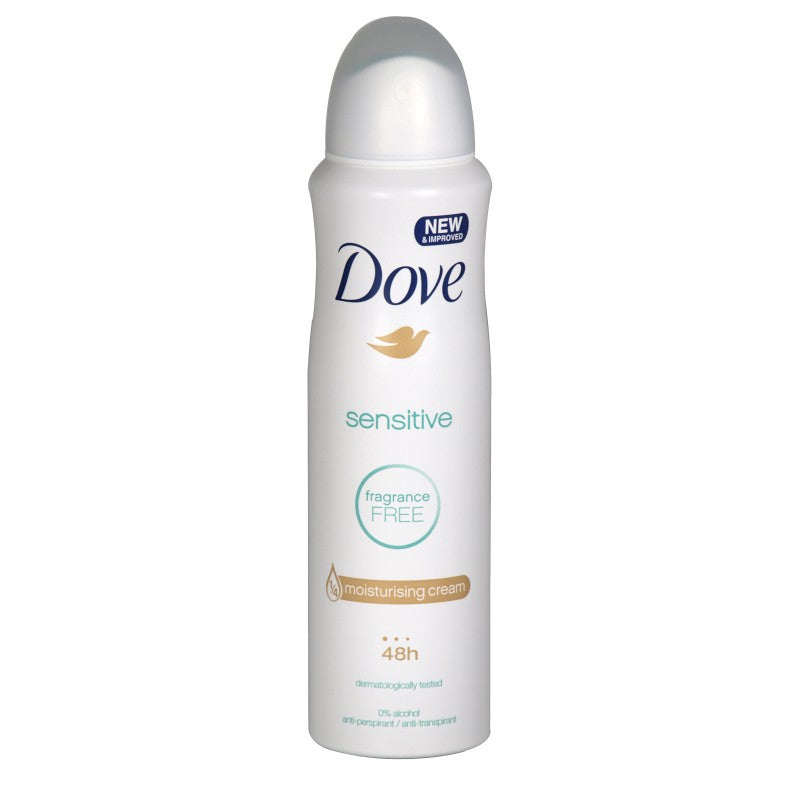 Dove sensitive fragrance free