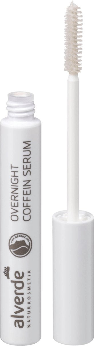 alverde NATURKOSMETIK Wimperserum Overnight Coffein Serum, 8 ml