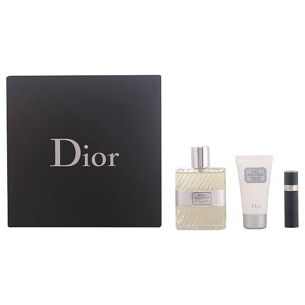 Parfumset voor Heren Eau Sauvage Dior (3 pcs)