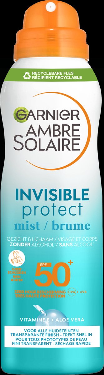 Garnier Ambre Solaire Uv Water Mist - SPF 30 -  200 ml