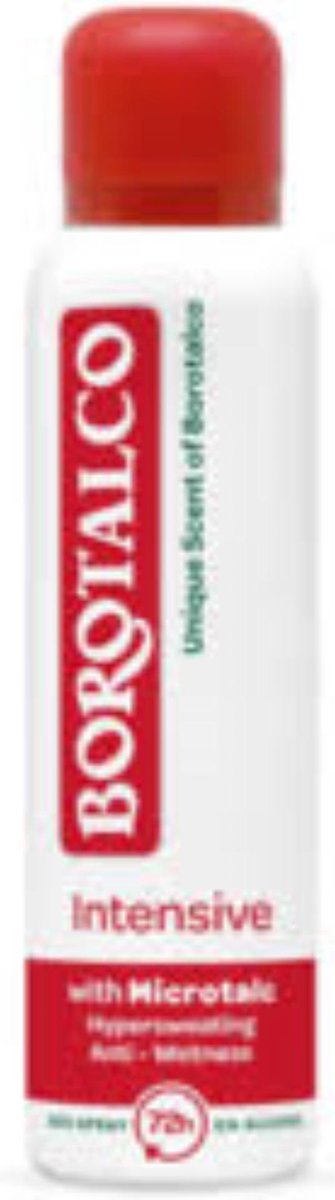 Borotalco Deodorant Spray Intensive - Voordeelverpakking 4 Stuks
