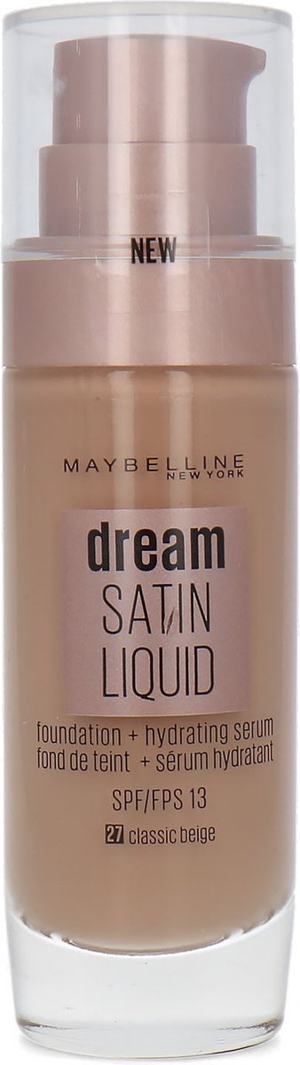 Maybelline Dream Satin Liquid Foundation - 27 Classic Beige