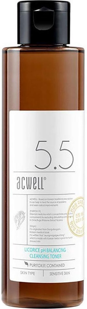 ACWELL Licorice pH Balancing Cleansing Toner 150 ml