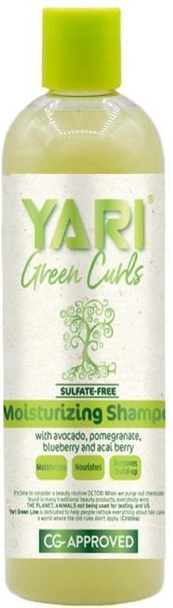 Yari Green Curls Moisturizing Shampoo 355ml