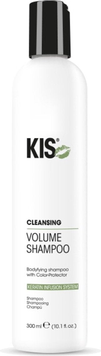 KIS Cleansing Volume Shampoo-300 ml - Normale shampoo vrouwen - Voor Alle haartypes