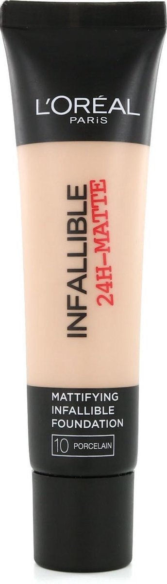 L'Oréal Infallible 24H Matte Foundation - 10 Porcelain