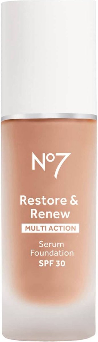 No7 Restore & Renew Serum Foundation SPF30 Cool Beige