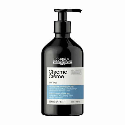 Kleurneutraliserende shampoo L'Oreal Professionnel Paris Chroma Crème Blauw (500 ml)