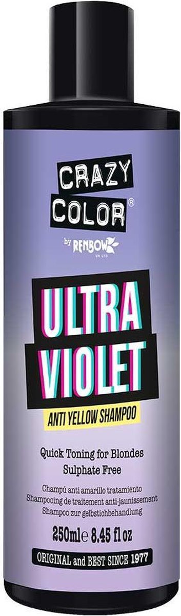 Crazy Color NO YELLOW Shampoo 250ml