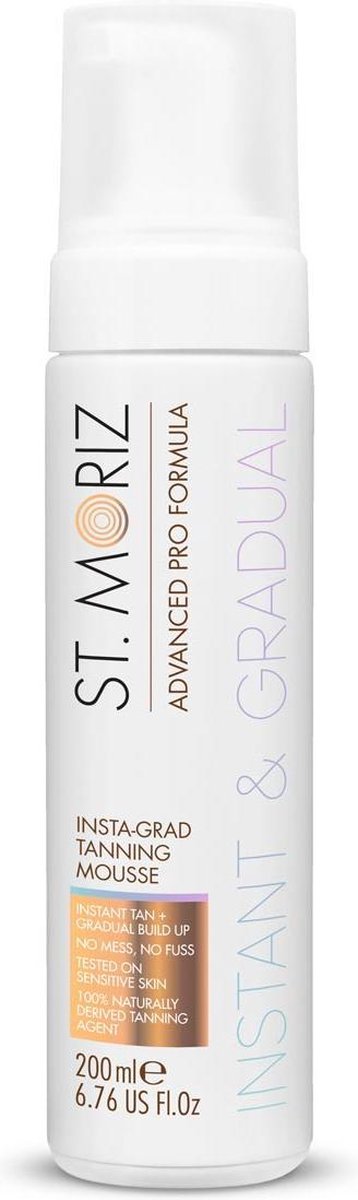 St Moriz Advanced Pro Formula Insta-Grad Mousse - 200 ml