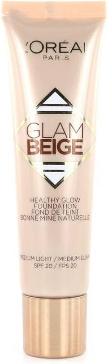 L'Oréal Glam Beige Healthy Glow Foundation - Medium Light