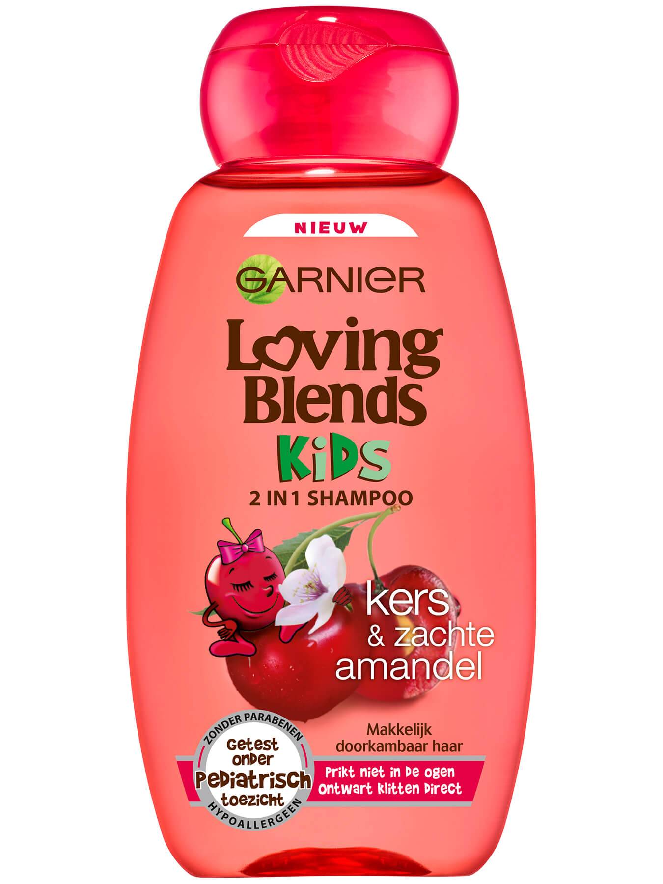 Garnier 2 in 1 shampoo voor kids - Loving Blends Kers Shampoo Kids