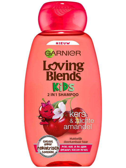 Garnier 2 in 1 shampoo voor kids - Loving Blends Kers Shampoo Kids