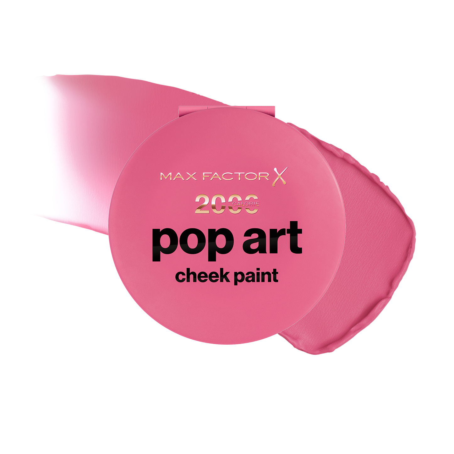 2000 calorie Pop Art cheek paint