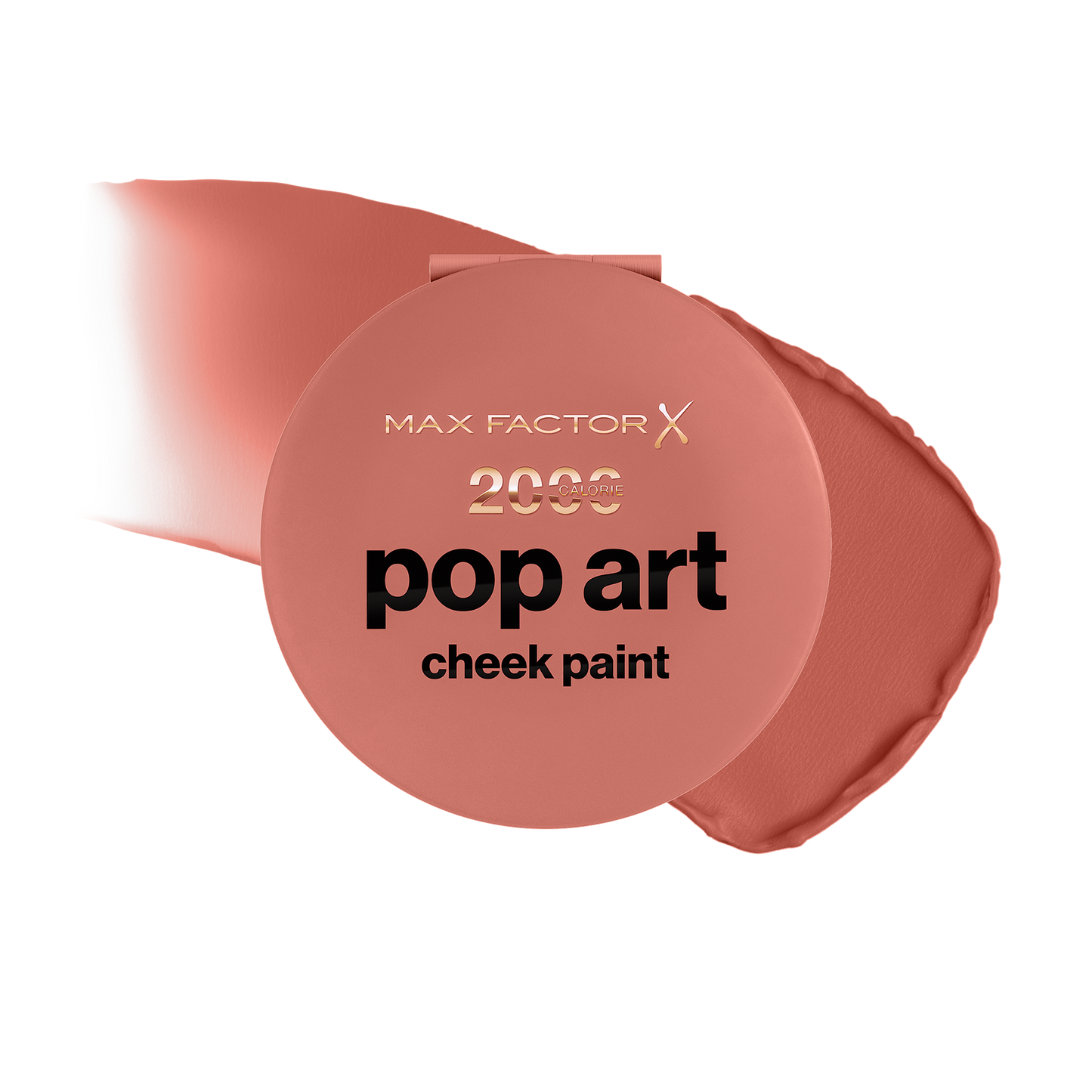 2000 calorie Pop Art cheek paint