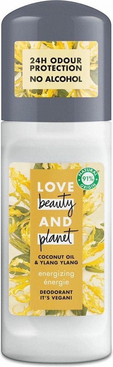 Energizing Deodorant - Energizing Deodorant Roll-on Without Alcohol And Aluminum With Ylang-ylang And Coconut Oil