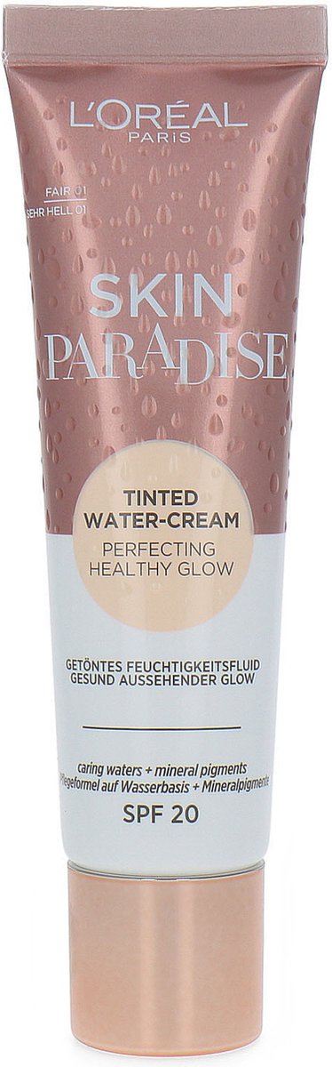 L'Oréal Skin Paradise Tinted Water-Cream - 01 Fair