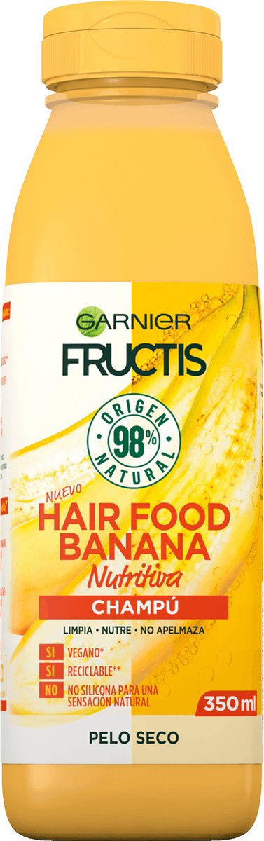 Shampoo Hair Food Banana Garnier (350 ml)
