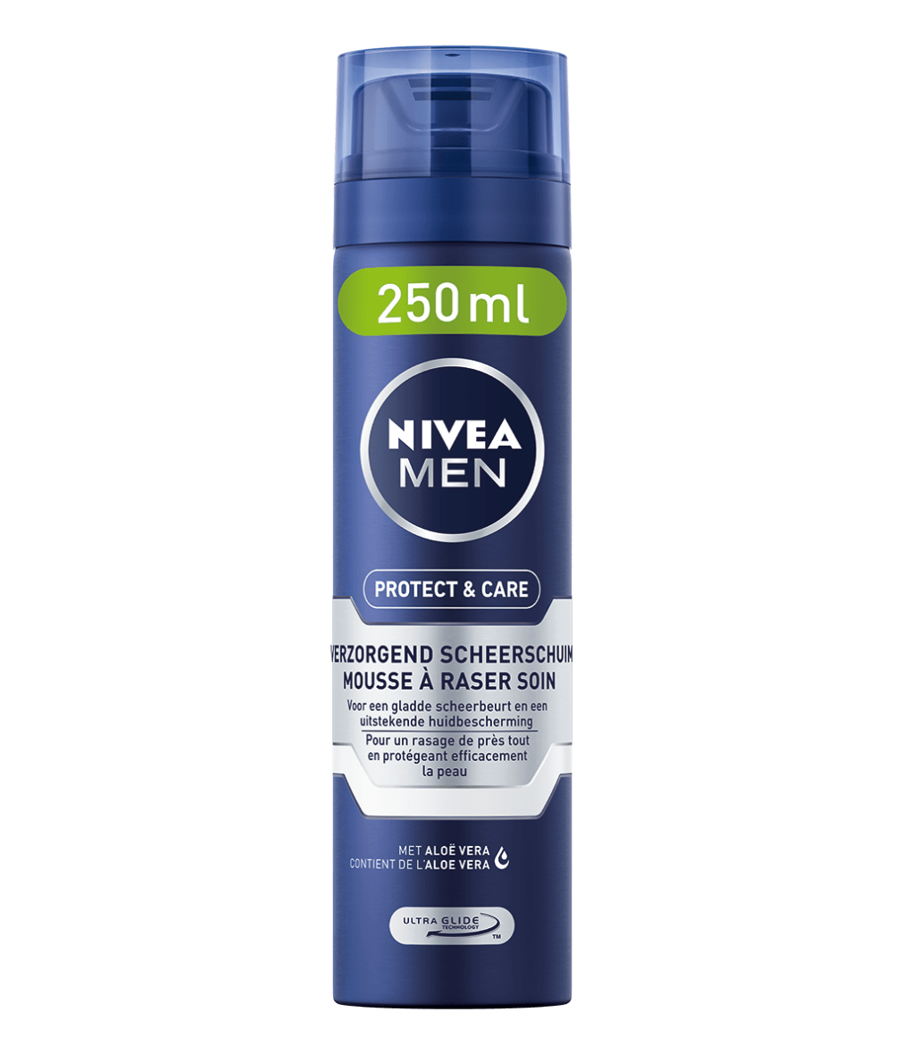NIVEA MEN Protect & Care Verzorgend Scheerschuim 250ml