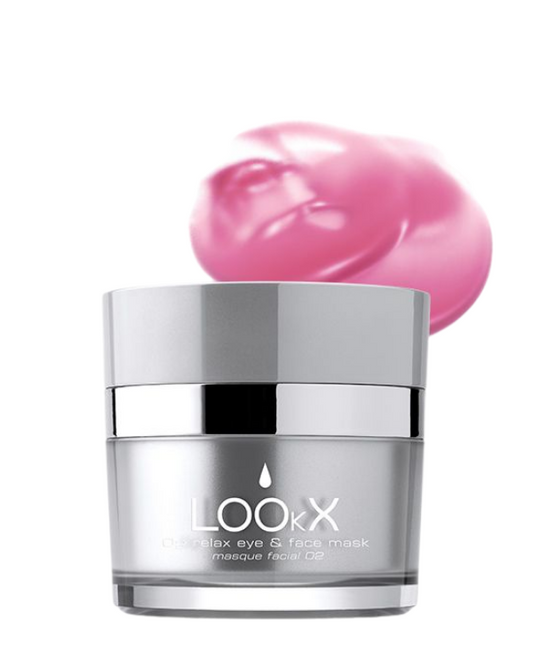 LOOkX - O2 Relax Eye and Face Mask - 50 ml