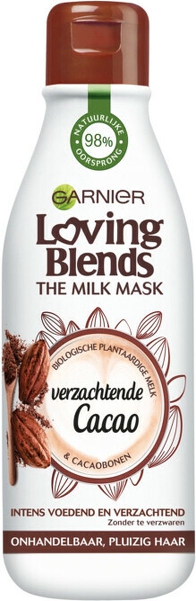 Garnier Loving Blends Milk Mask Cacao Haarmasker - 250 ml