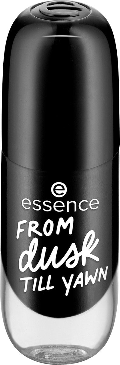 Essence Gel Nail nagellak 8 ml Zwart Glans
