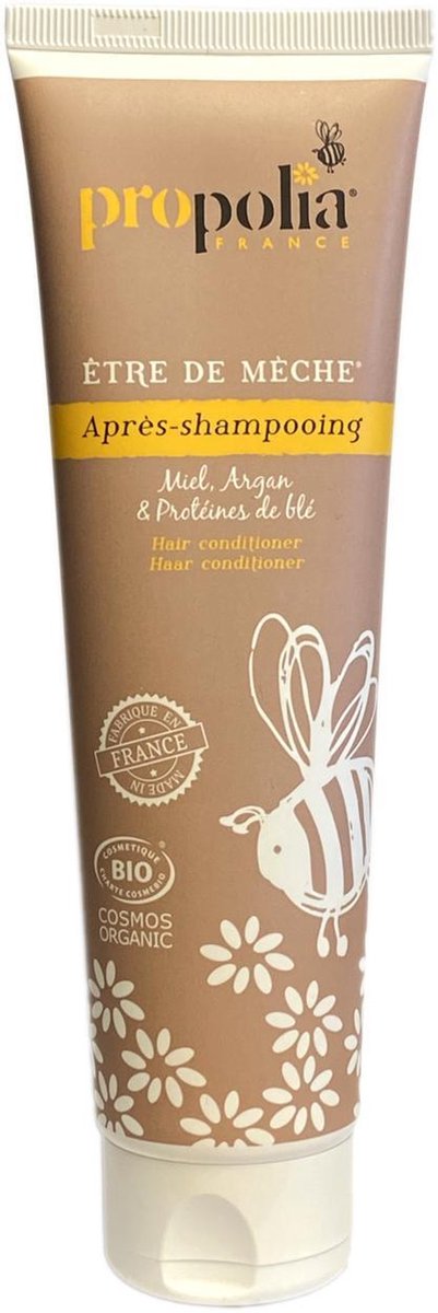 Haarconditioner Siliconenvrij met honing,  argan olie en tarwe proteïne 150ml