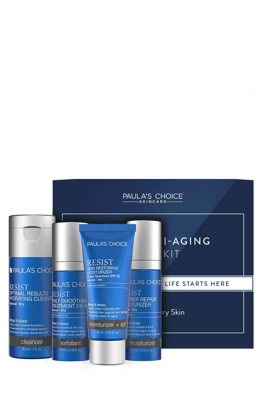 Resist Anti-Aging -set Normaal-Droog