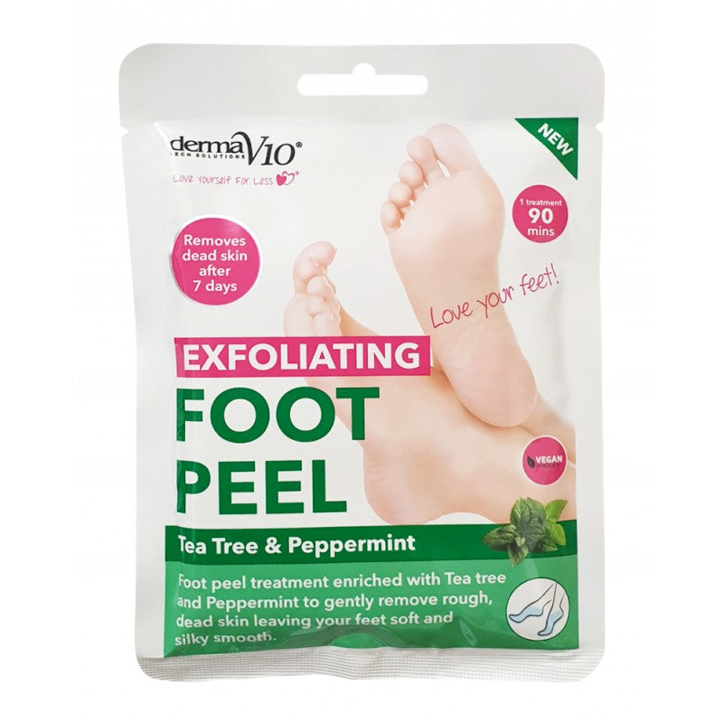 Exfoliating Foot Peel Tea Tree & Peppermint
