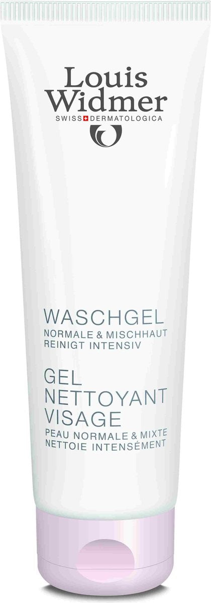 Widmer Wash Gel Gezicht N/parf 125ml