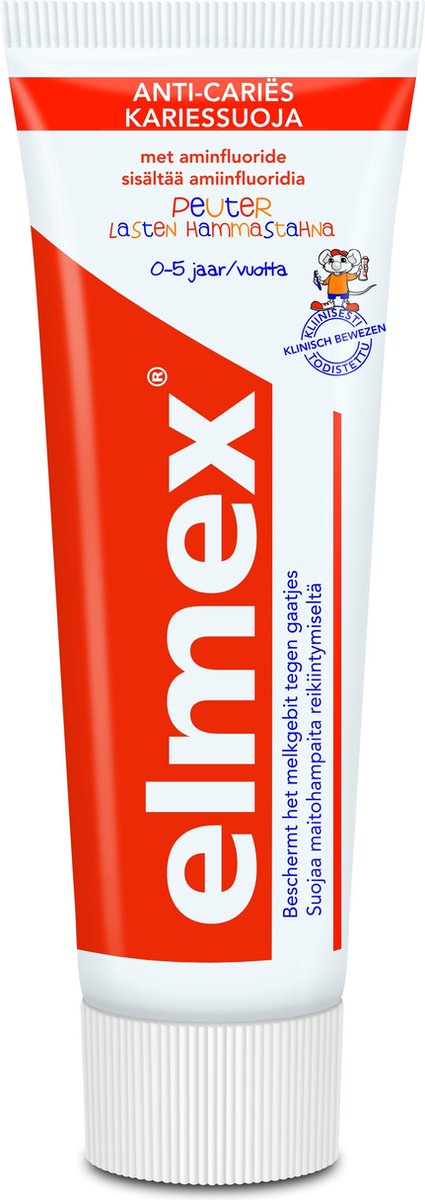 Elmex Anti-Cariës Peuter Tandpasta 75 ml