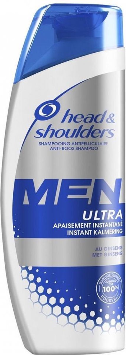 Head And Shoulders Men Ultra Instant Kalmering Anti-Roos Shampoo 225ml