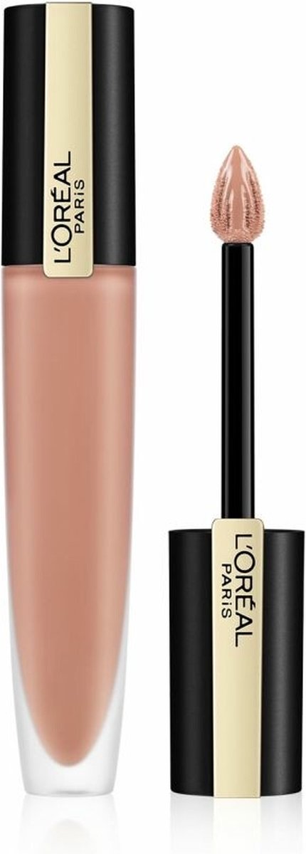 L'Oréal Paris Rouge Signature Lippenstift  - 104 I Rebel - Paars - Matte Vloeibare Lipstick