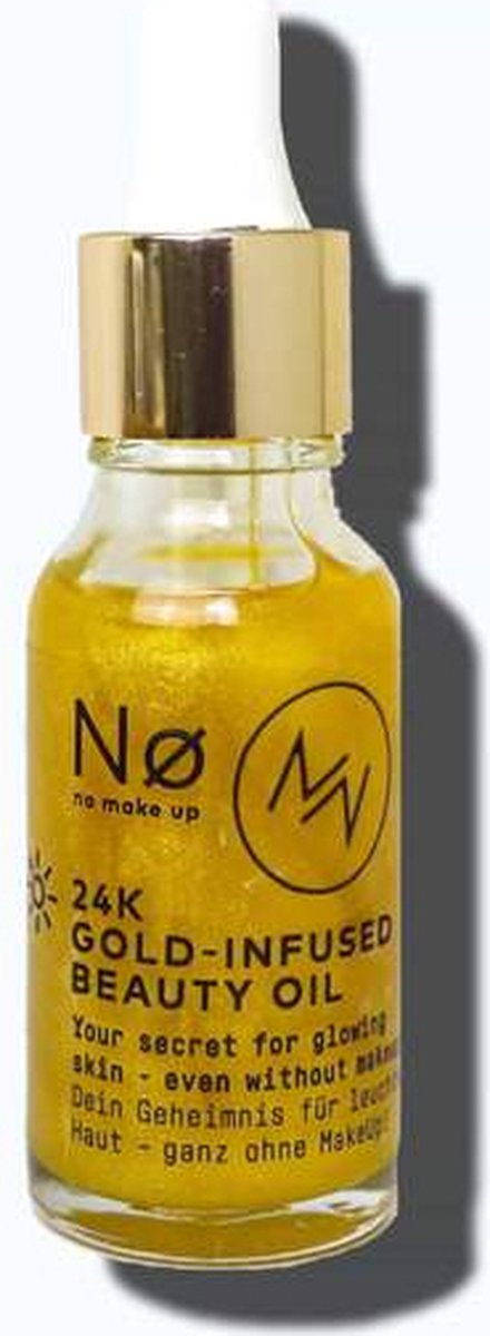 NO Make Up - 24K Goudolie wilde rozen & abrikozen olie  19 ml