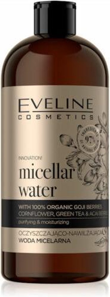 Eveline Cosmetics Organic Gold Micellar Water 500ml.