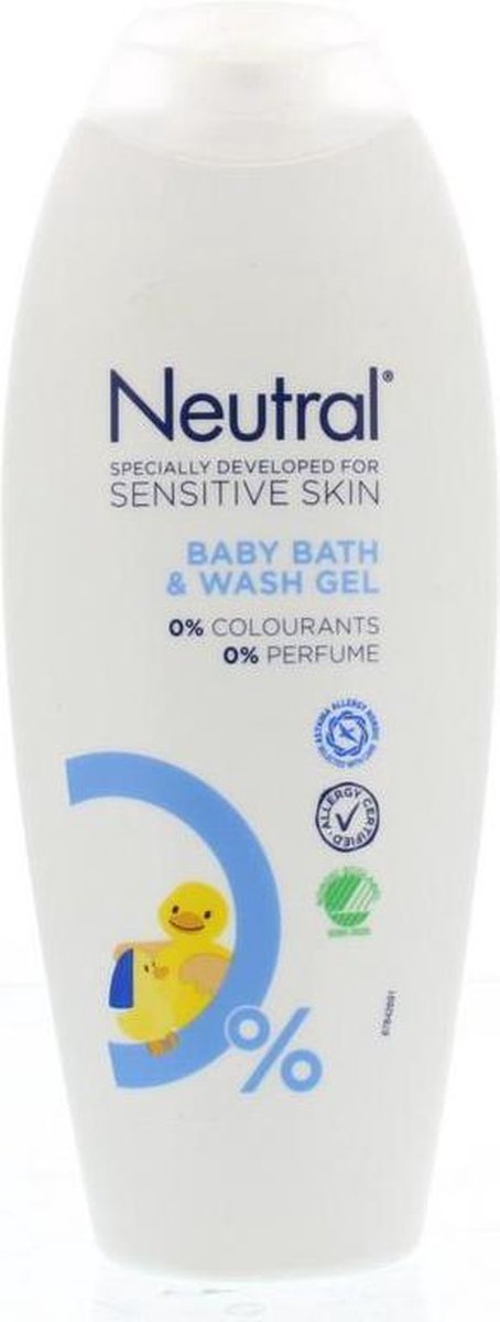 Neutral 0% Baby Washgel - 2 x 250 ml - Voordeelverpakking