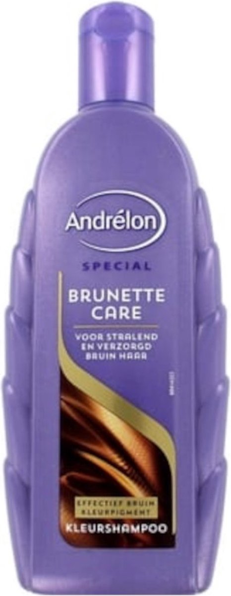 Andrélon Brunette Care Shampoo - 6 x 300 ml - Voordeelverpakking