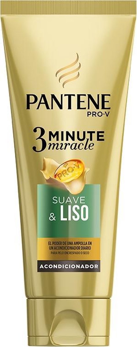 MULTI BUNDEL 4 stuks Pantene 3 Minutes Smooth And Sleek Conditioner 200ml
