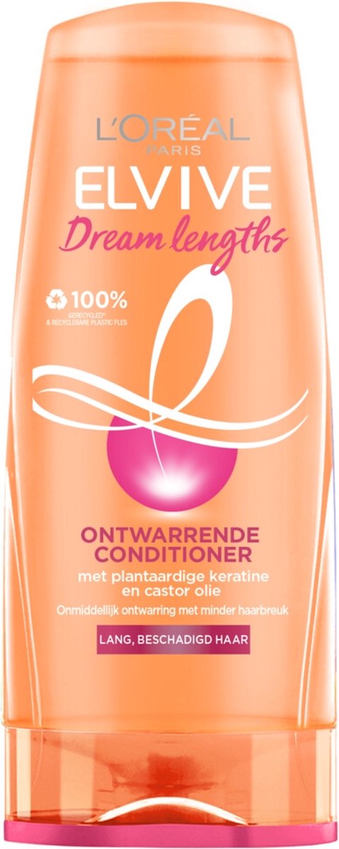 L'Oréal Paris Elvive Dream Lengths Conditioner - 3 x 200ml - Voordeelverpakking