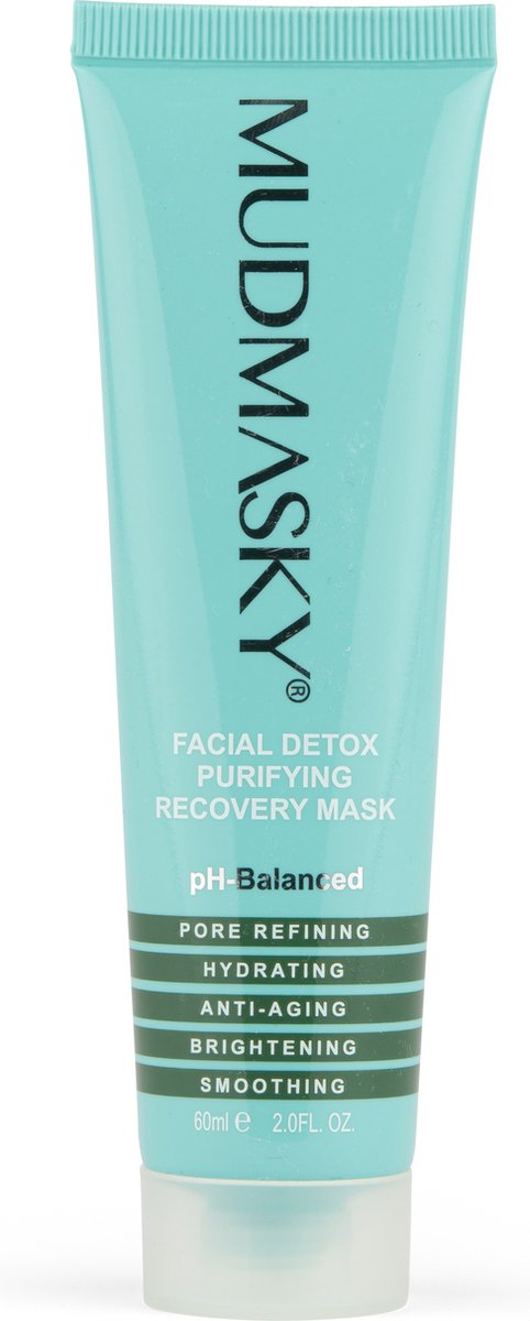 MUDMASKY® - Natuurlijk Anti-Acne Kleimasker - Acné en mee-eters weg in 3 weken! Vette huid - Puistjes - Facial Detox Purifying Recovery Mask - Reinigend gezichtsmasker - moddermasker - blackheads - pimples - roodheid
