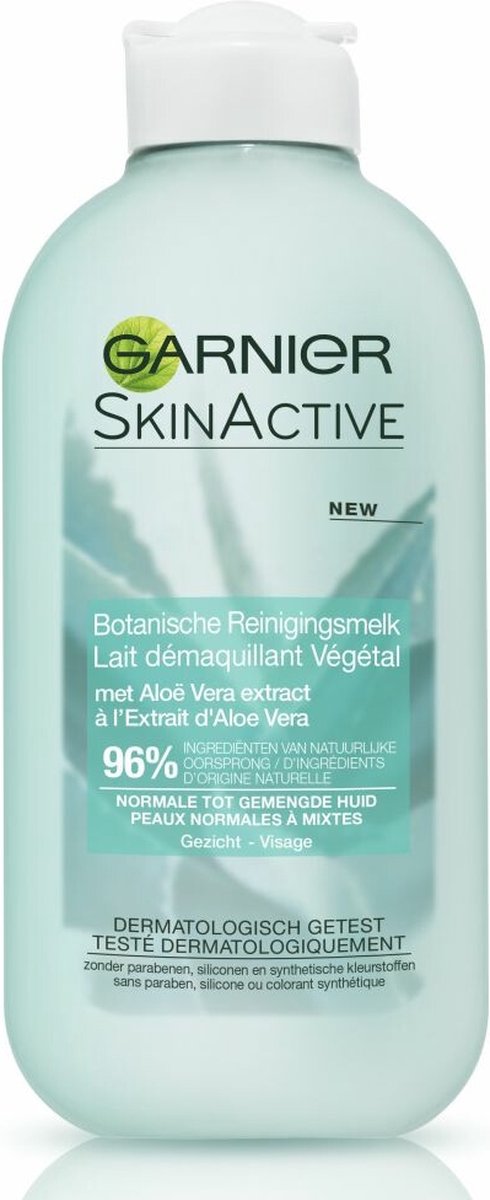 Garnier SkinActive Botanische Reinigingsmelk Aloë Vera - 200ml - Gezichtsreiniging