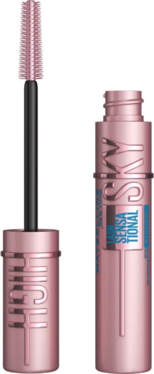 3x Maybelline Lash Sensational Sky High Mascara Waterproof Zwart 6 ml