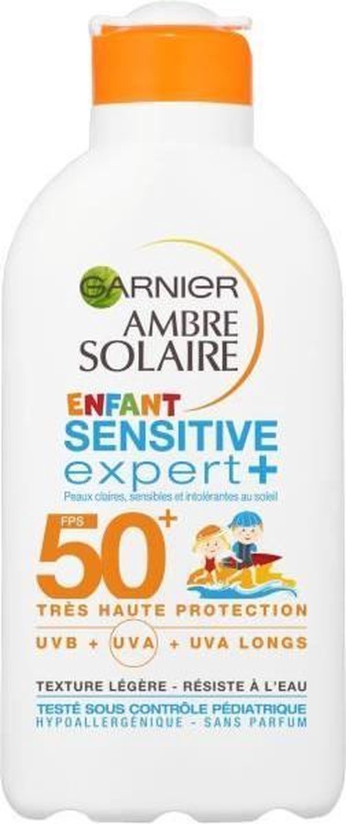 Ambre Solaire Sensitive Milk Expert + Child - SPF 50+ - 200 ml