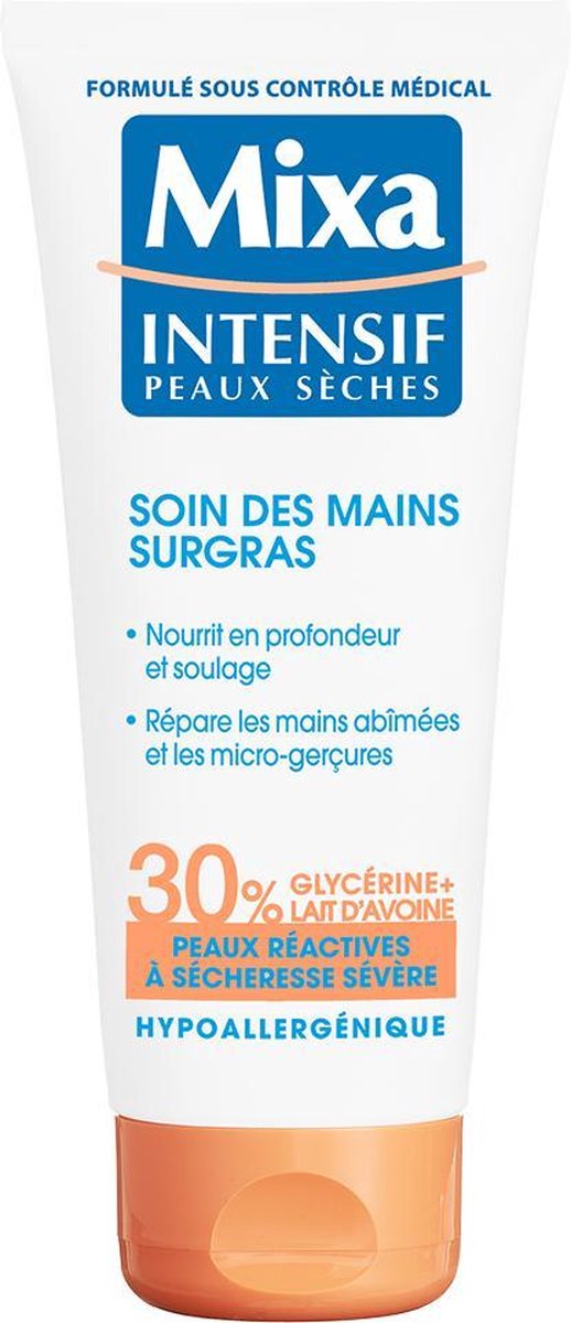 MIXA INTENSIF PEAUX SÈCHES SOIN DES MAINS SURGRAS