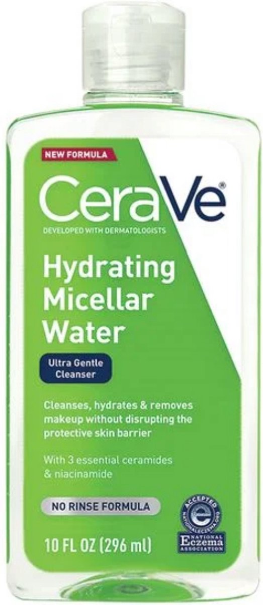 CeraVe Hydrating Micellar Cleansing Water- make-up remover - 296ml