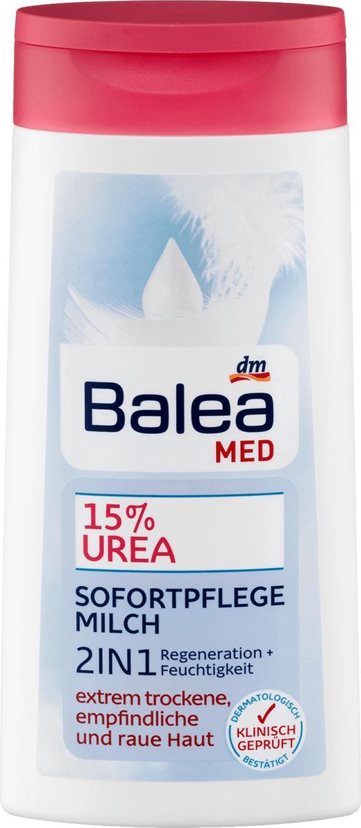 DM Balea MED Reisflesje Bodymelk 15% UREA - reisverpakking (50 ml)