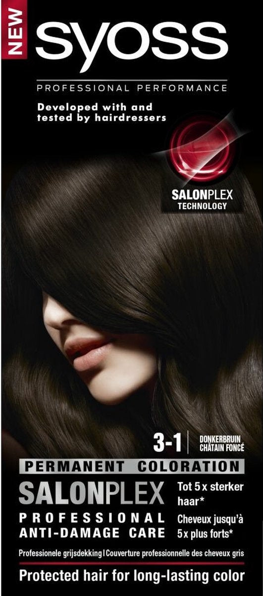 SYOSS Color Baseline 3-3 Trendy Violet Haarverf - 1 stuk