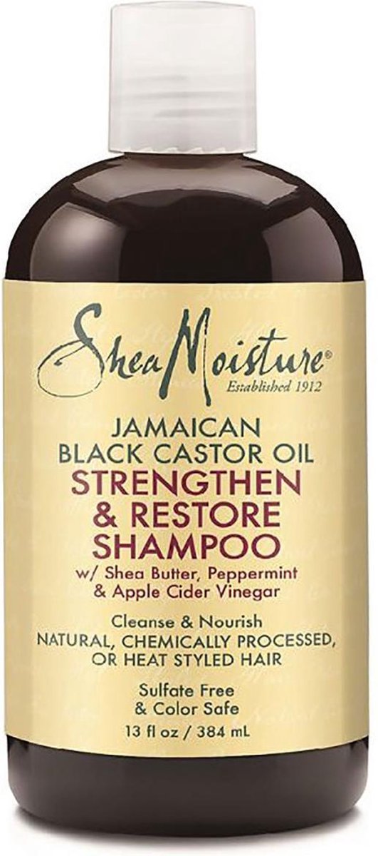 Shea Moisture Jamaican Black Castor Oil - Shampoo & Conditioner - 2 x 384 ml