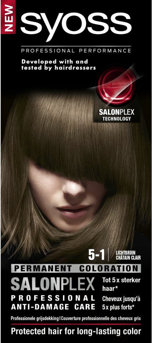 SYOSS Color Baseline 3-3 Trendy Violet Haarverf - 1 stuk