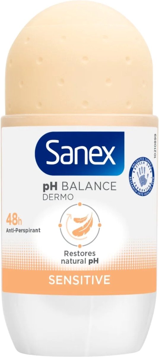 Sanex Dermo Sensitive Lactoserum 24H Anti-Transpirant Roller 50 ml